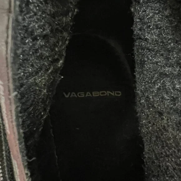 Urban Outfitters Vagabond Leather Boots Chunky Heel Platform Whimsigoth Booties - Picture 3 of 9